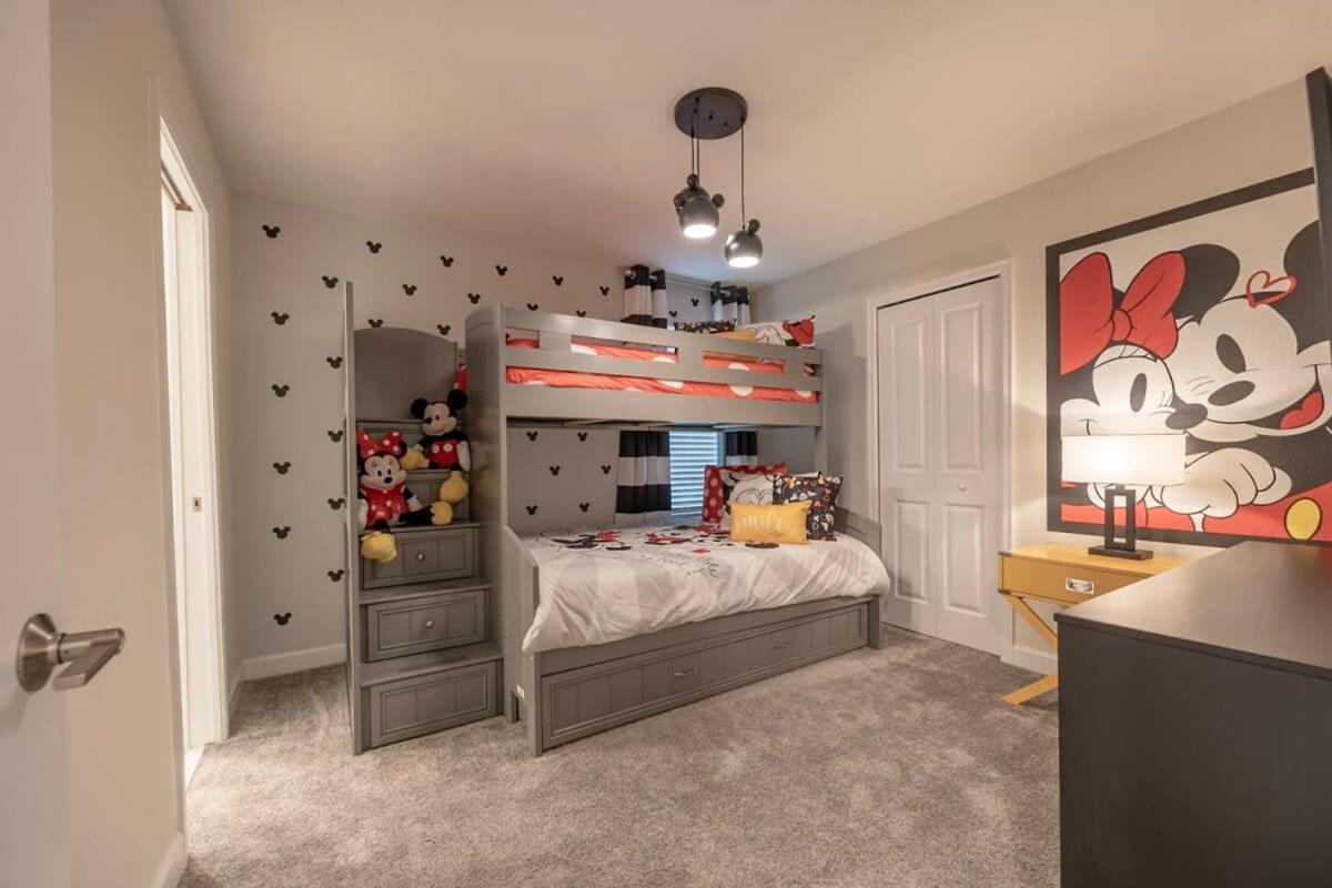 Incredible 6Br Villa By Disney Private Pool Games كيسيمي المظهر الخارجي الصورة