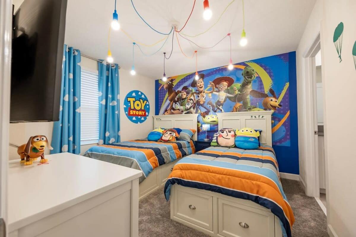 Incredible 6Br Villa By Disney Private Pool Games كيسيمي المظهر الخارجي الصورة